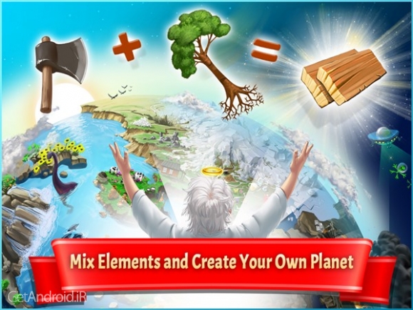 دانلود بازی Doodle God Blitz HD Alchemy اندروید