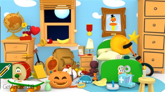 دانلود بازی Pocoyo and the Mystery of the Hidden Objects اندروید