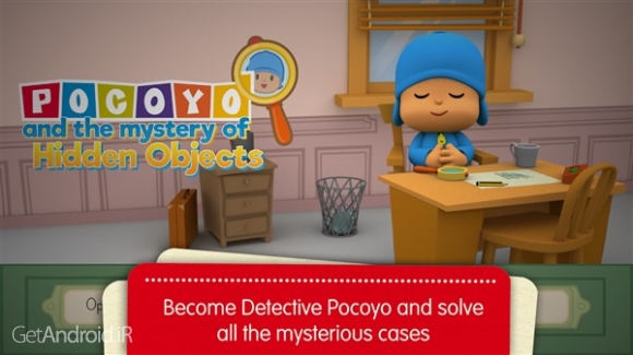 دانلود بازی Pocoyo and the Mystery of the Hidden Objects اندروید