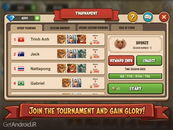 دانلود بازی Empire Warriors TD Defense Battle اندروید