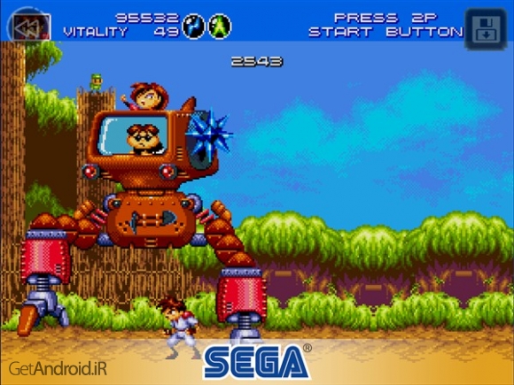 دانلود بازی Gunstar Heroes Classic اندروید