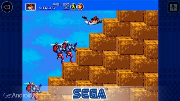 دانلود بازی Gunstar Heroes Classic اندروید