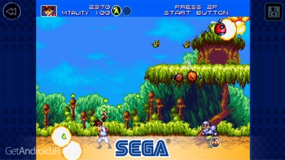 دانلود بازی Gunstar Heroes Classic اندروید