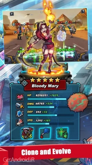 دانلود بازی Clone Evolution RPG اندروید