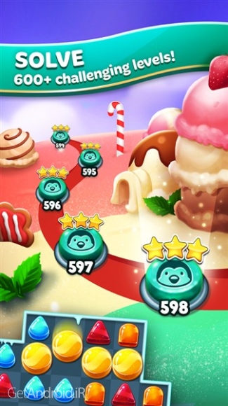 دانلود بازی Frozen Frenzy Mania اندروید