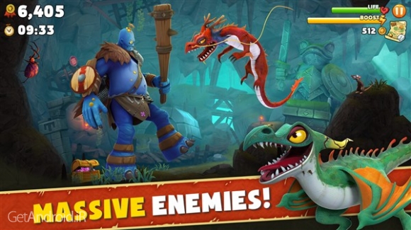 دانلود بازی Hungry Dragon اندروید