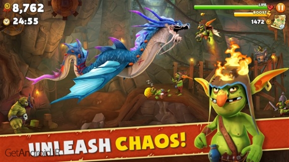 دانلود بازی Hungry Dragon اندروید