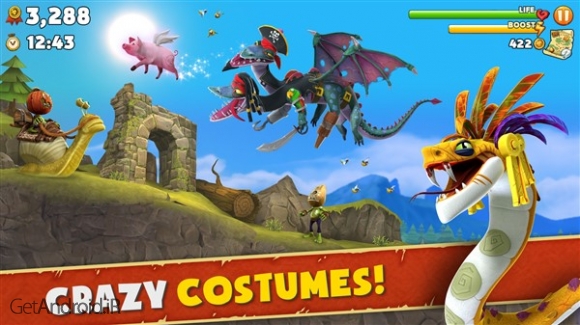 دانلود بازی Hungry Dragon اندروید