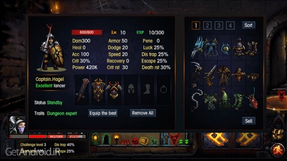 دانلود بازی Dungeon Survival اندروید