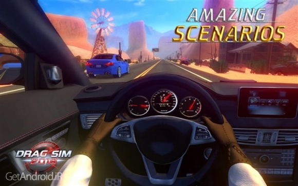 دانلود بازی Drag Sim 2018 اندروید