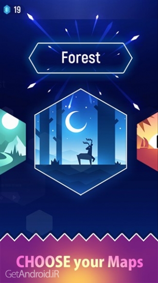 دانلود بازی Tiles Hop Forever Dancing Ball اندروید