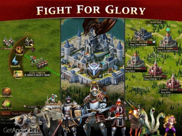 دانلود بازی Evony The King s Return اندروید