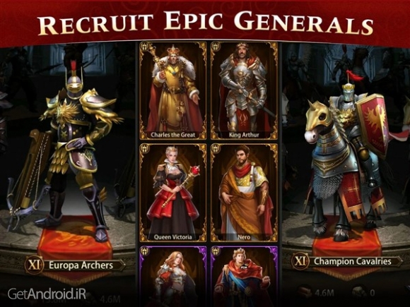 دانلود بازی Evony The King s Return اندروید