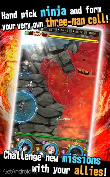 دانلود بازی Ultimate Ninja Blazing اندروید
