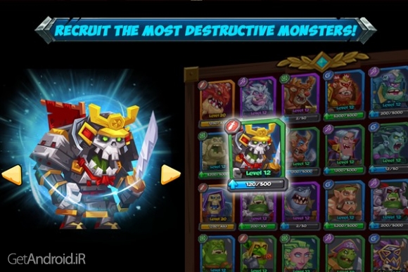 دانلود بازی Tactical Monsters Rumble Arena اندروید