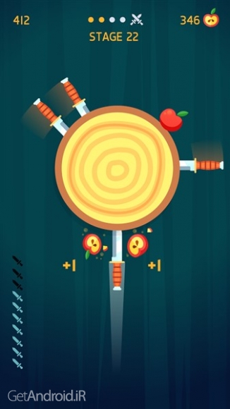 دانلود بازی Knife Hit اندروید