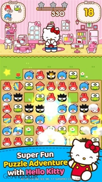 دانلود بازی Hello Kitty Friends Tap Pop Adorable Puzzles اندروید