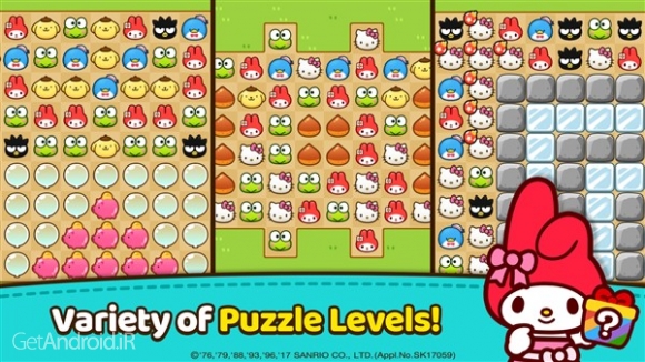 دانلود بازی Hello Kitty Friends Tap Pop Adorable Puzzles اندروید