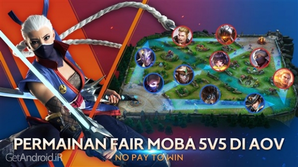 دانلود بازی Garena AOV Arena of Valor: Action MOBA اندروید