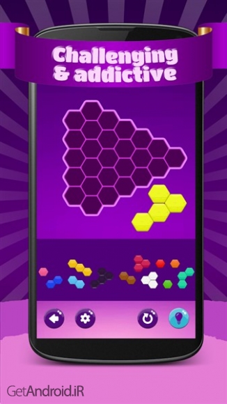 دانلود بازی Hexa Puzzle Hero اندروید
