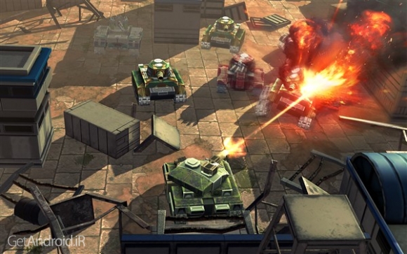 دانلود بازی Tank Battle Heroes World of Shooting اندروید