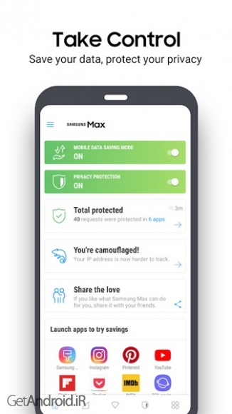 دانلود برنامه Samsung Max اندروید