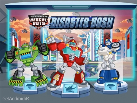دانلود بازی Transformers Rescue Bots Dash اندروید