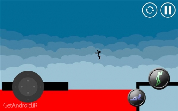 دانلود بازی Stickman Parkour Platform اندروید