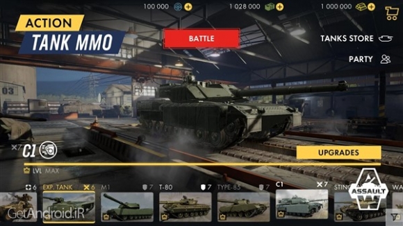 دانلود بازی Armored Warfare Assault اندروید
