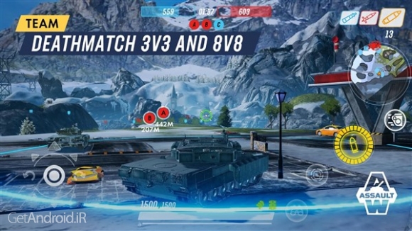 دانلود بازی Armored Warfare Assault اندروید