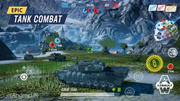 دانلود بازی Armored Warfare Assault اندروید