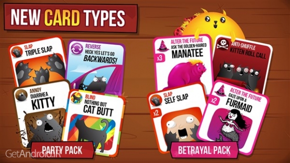 دانلود بازی Exploding Kittens اندروید
