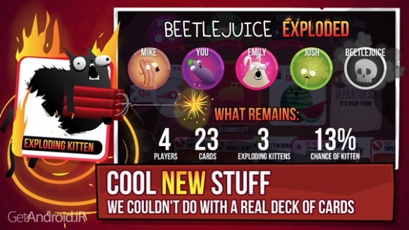 دانلود بازی Exploding Kittens اندروید
