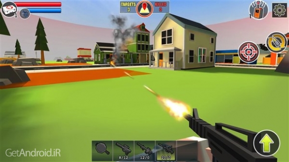 دانلود بازی PIXEL S UNKNOWN BATTLE GROUND اندروید