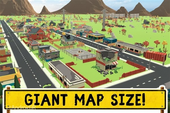 دانلود بازی PIXEL S UNKNOWN BATTLE GROUND اندروید