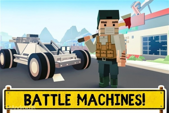 دانلود بازی PIXEL S UNKNOWN BATTLE GROUND اندروید