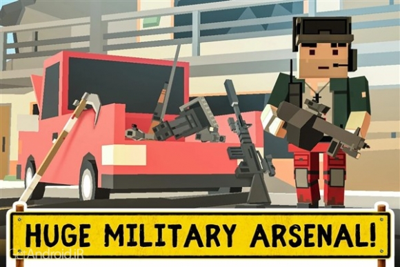 دانلود بازی PIXEL S UNKNOWN BATTLE GROUND اندروید