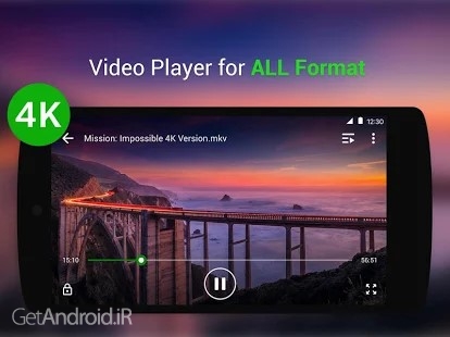 دانلود Video Player All Format - XPlayer Premium v2.1.9.4 نرم افزار پخش تمام فرمت های ویدیویی برای اندروید