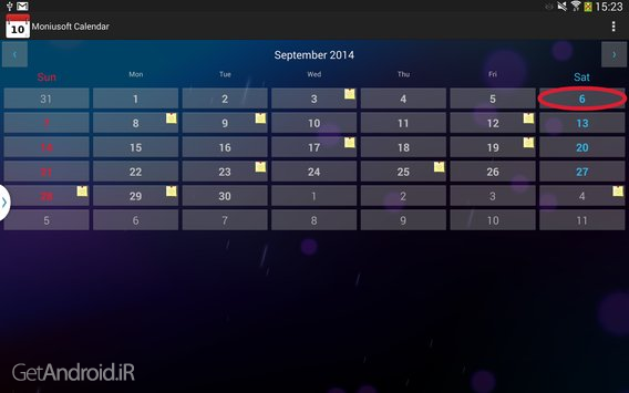 دانلود برنامه Moniusoft Calendar اندروید