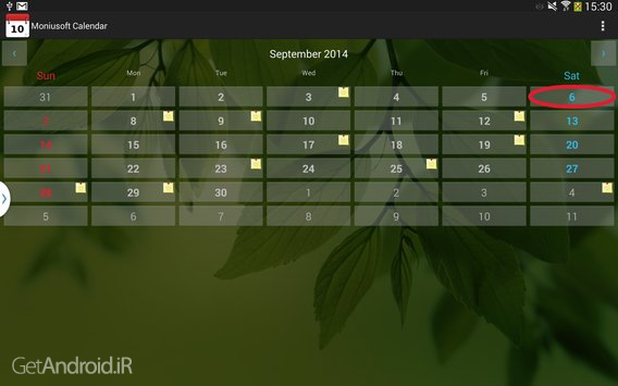 دانلود برنامه Moniusoft Calendar اندروید