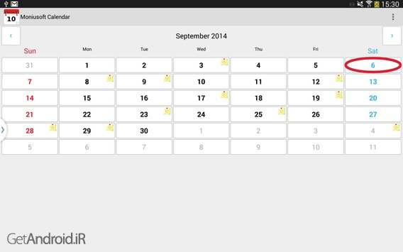 دانلود برنامه Moniusoft Calendar اندروید