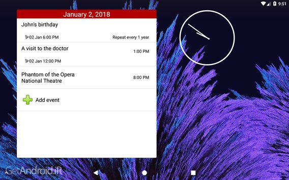 دانلود برنامه Moniusoft Calendar اندروید