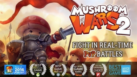 دانلود بازی Mushroom Wars 2 اندروید