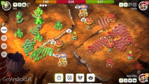 دانلود بازی Mushroom Wars 2 اندروید