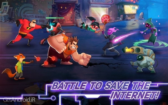 دانلود بازی Disney Heroes Battle Mode اندروید