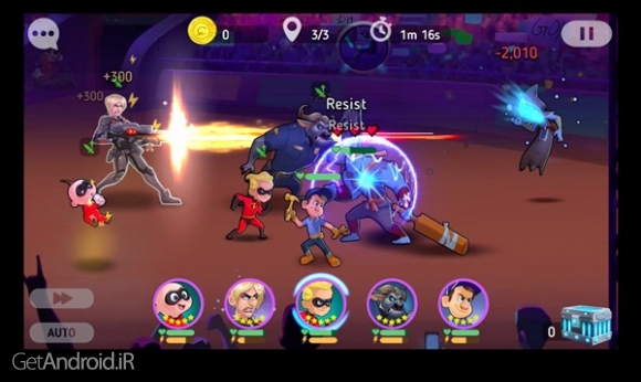 دانلود بازی Disney Heroes Battle Mode اندروید