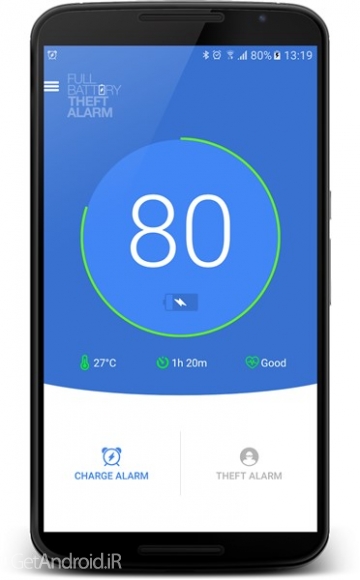دانلود برنامه Full Battery & Theft Alarm اندروید