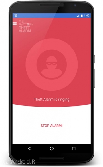 دانلود برنامه Full Battery & Theft Alarm اندروید