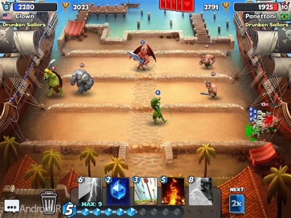 دانلود بازی Castle Crush اندروید