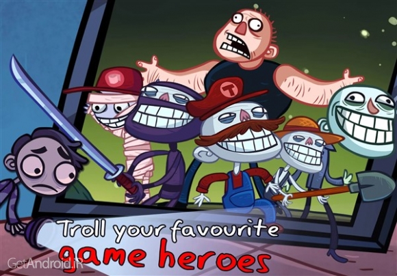 دانلود بازی Troll Face Quest Video Games اندروید